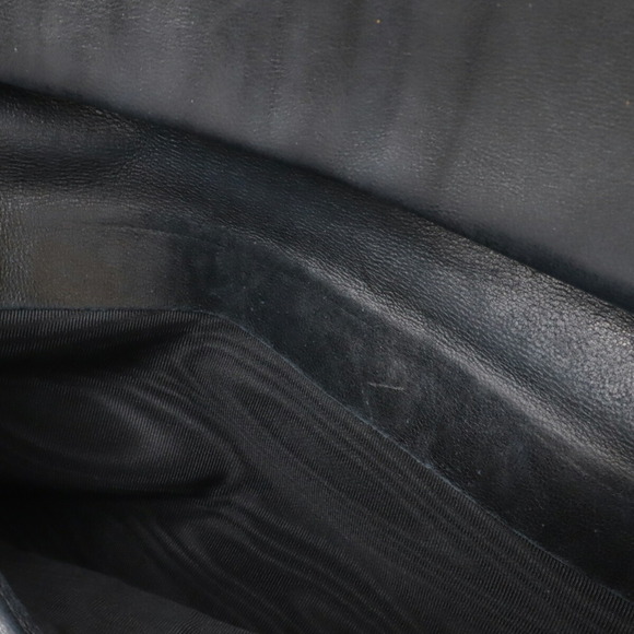 CHANEL Black Caviar Leather Logo Wallet - Picture 8 of 9